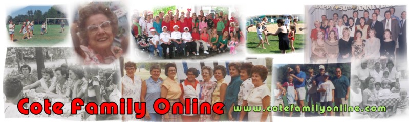 Cote Family Online header image